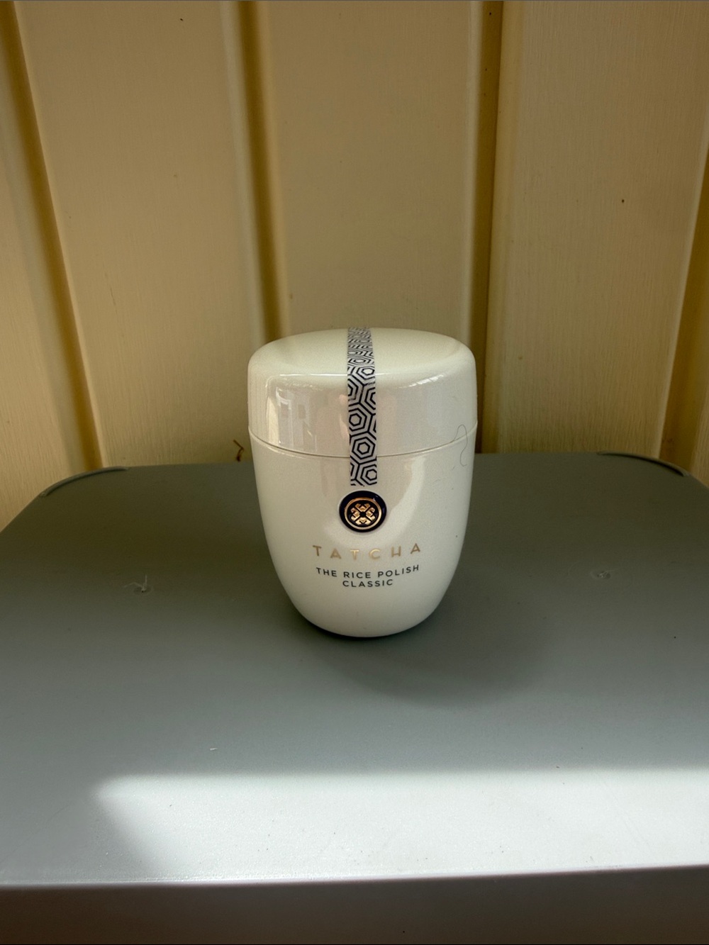 Tatcha Rice Polish Classic Jar - White with Gold Accent